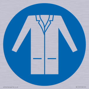 Custom Mandatory: Wear a lab coat